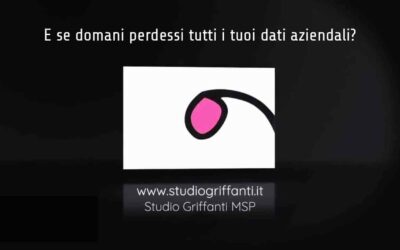 E se domani perdessi tutti i tuoi dati aziendali?
